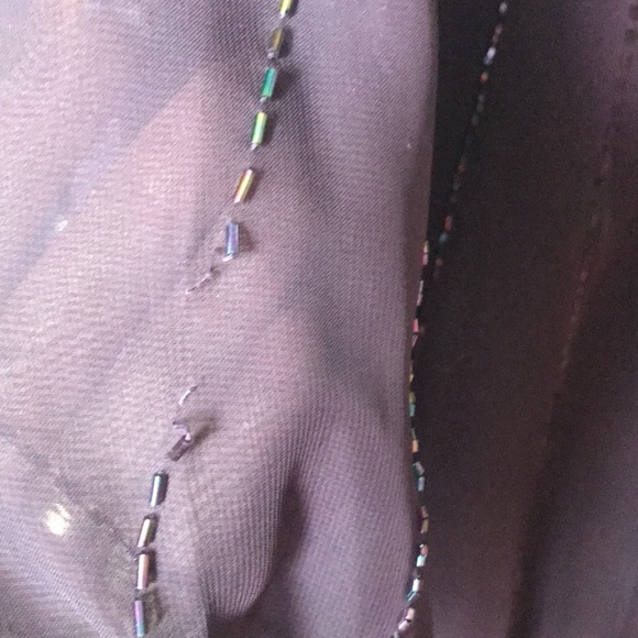 Jean De Lys Mother of the Bride formal dress.  Size 26  Deep Burgundy - Picture 7 of 8